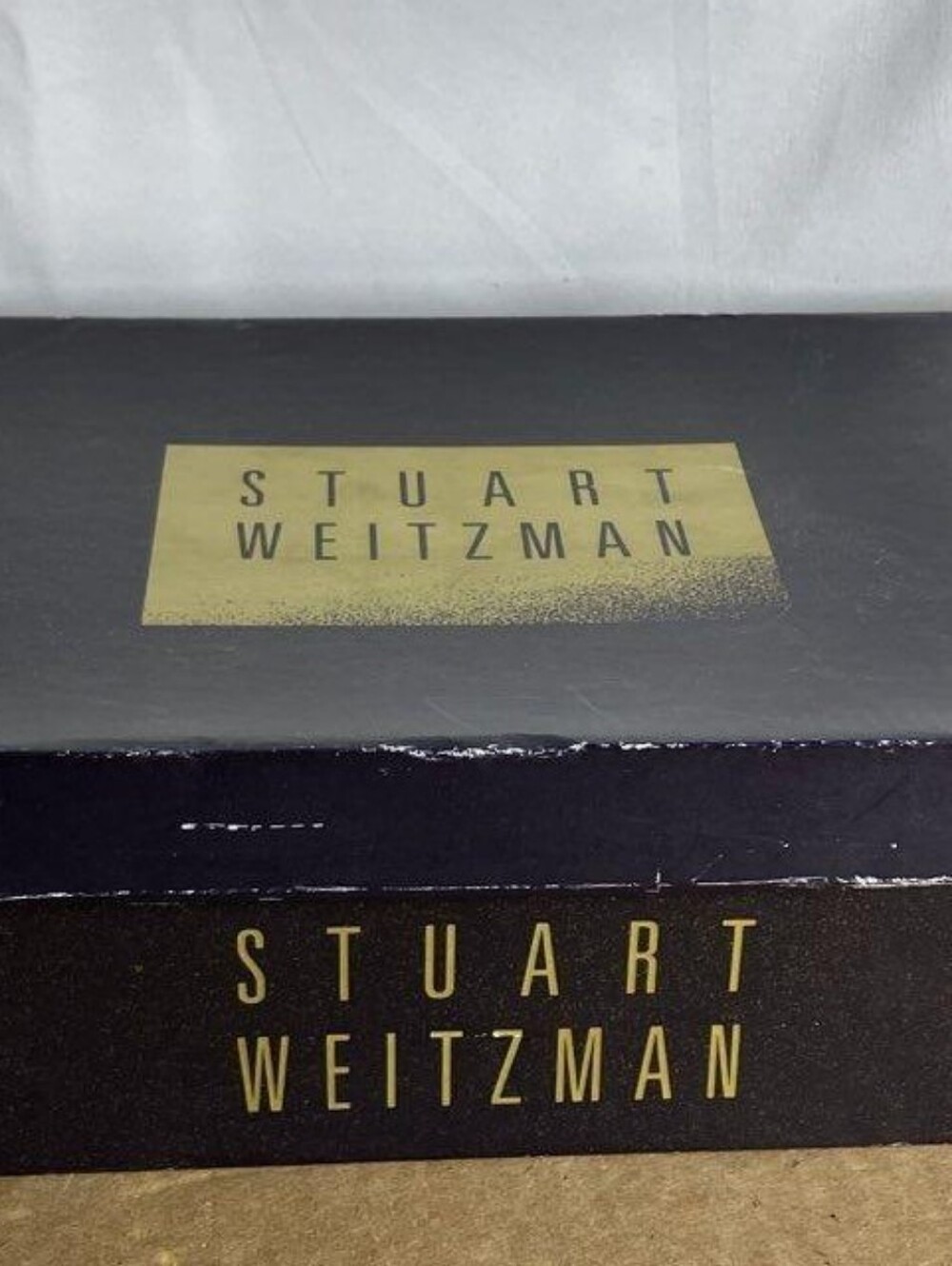RARE Vintage Stuart Weitzman Black Lace Court Heels Shoes Sz 7 - Picture 6 of 6